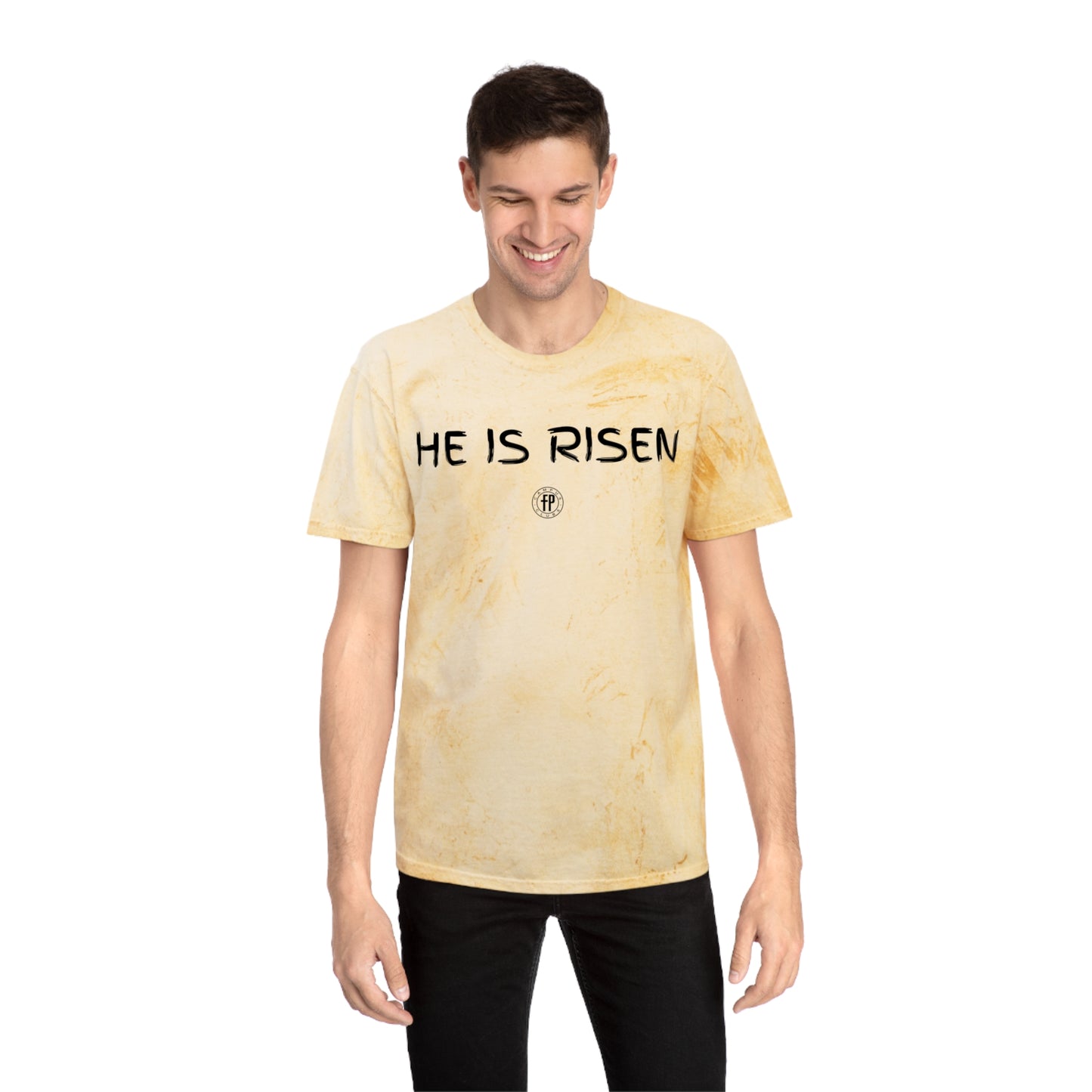 Pastel Tie Dye - He Is Risen