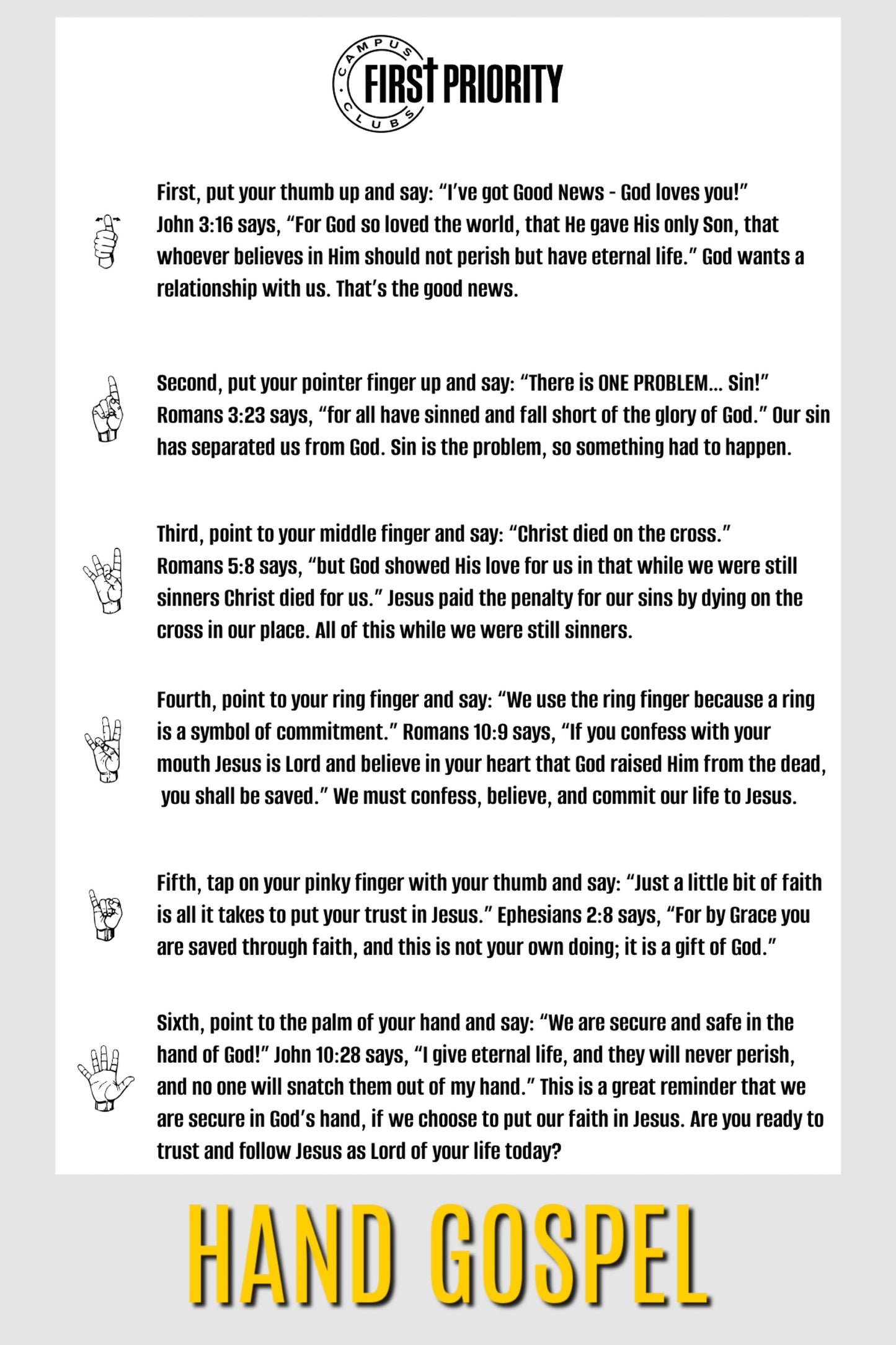 Hand Gospel