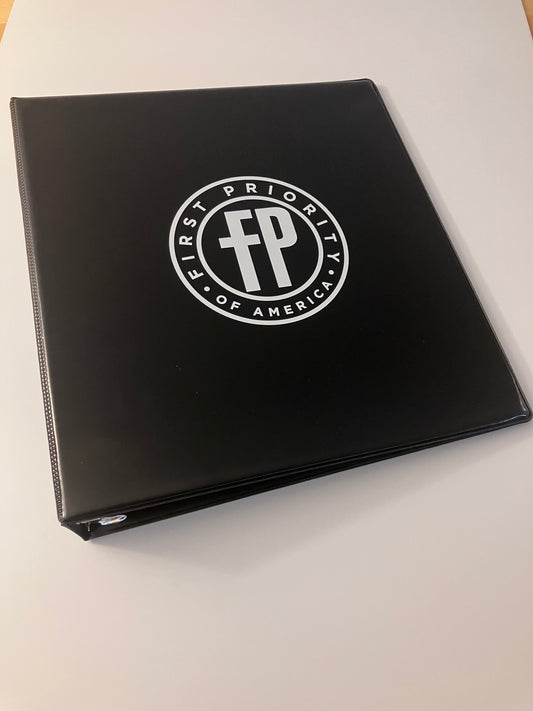 FP 2 Inch Black Binder