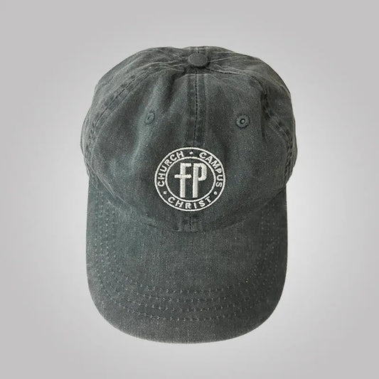 Ladies Washed Charcoal FP Cap
