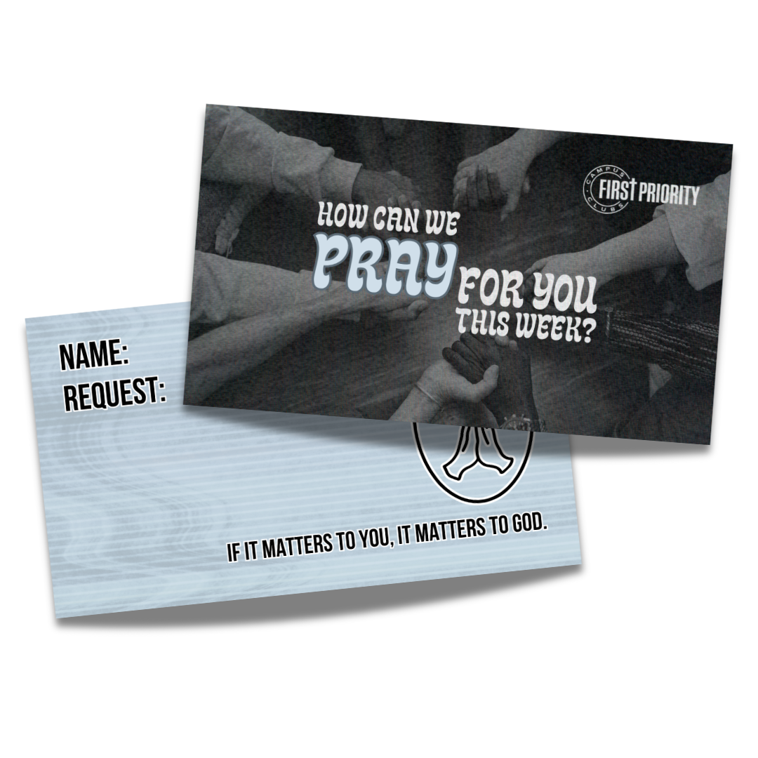 New Prayer Request Cards