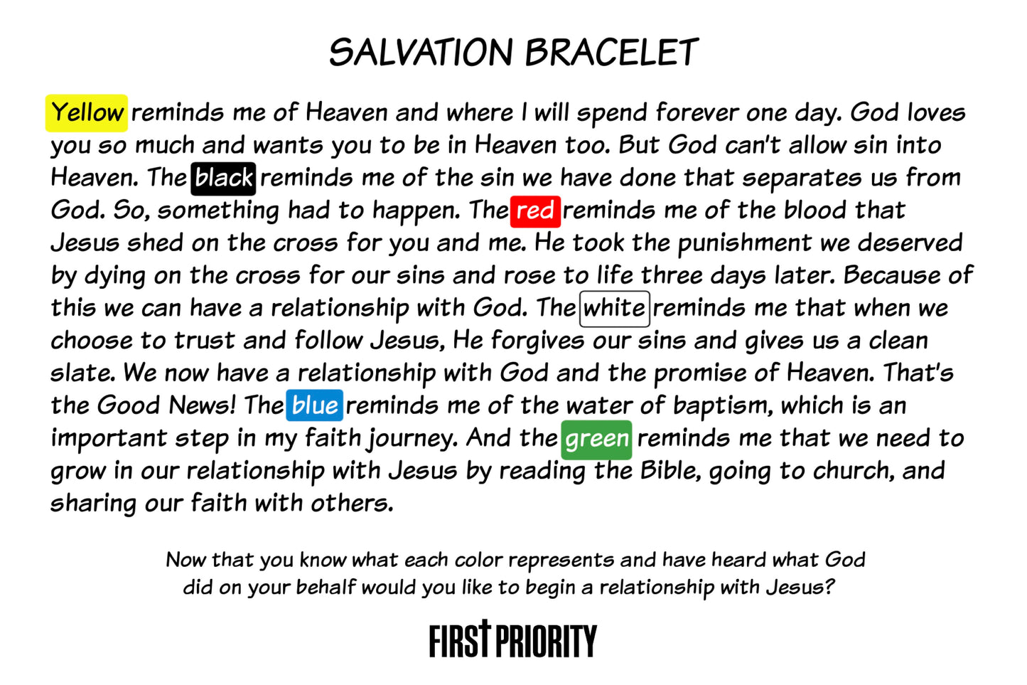 Salvation Cards